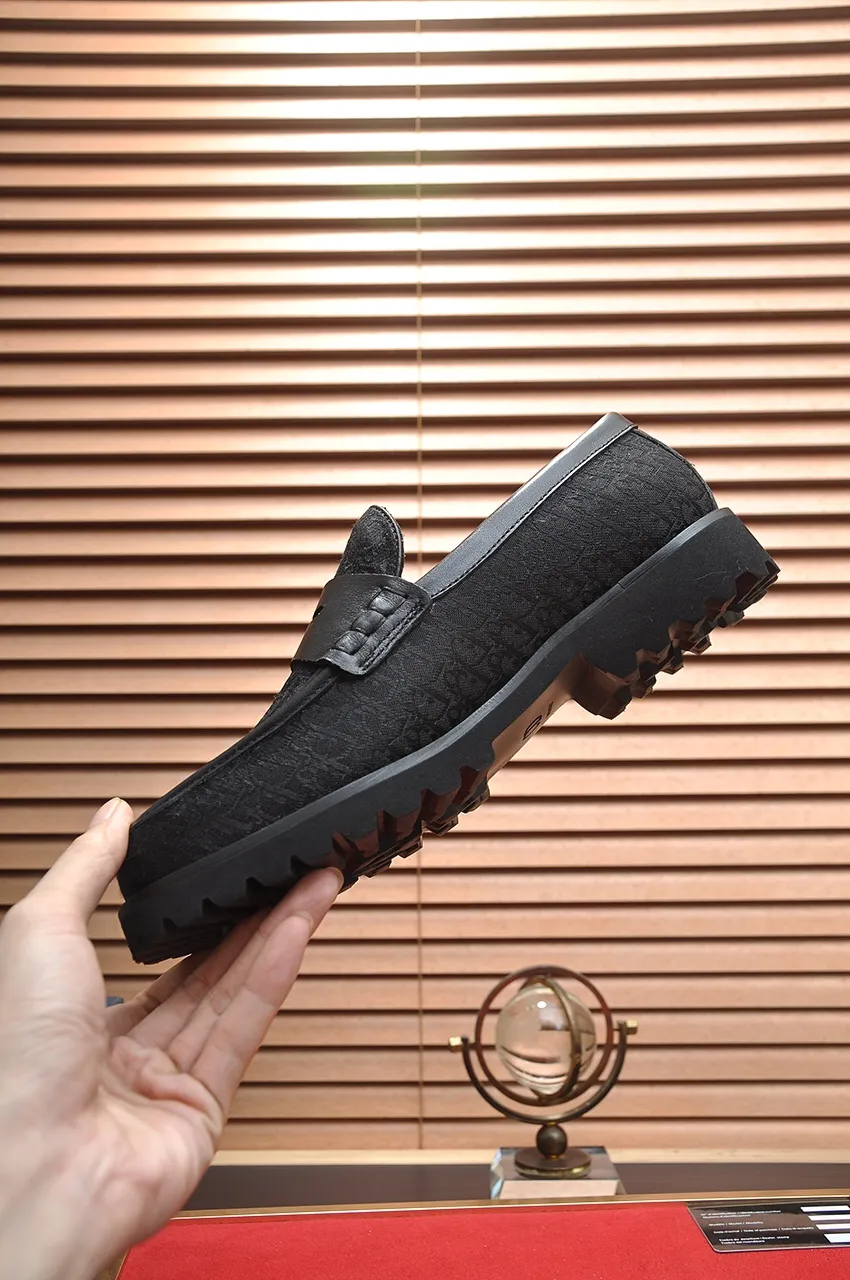 Men's shoes 💰600💶[Dior] (water-dyed cowhide lining) Dior original 1:1 high-quality factory, imported original materials, imported raw cowhide, water-dyed cowhide lining, original TPU outsole, code number: 38-44 (45 customized)